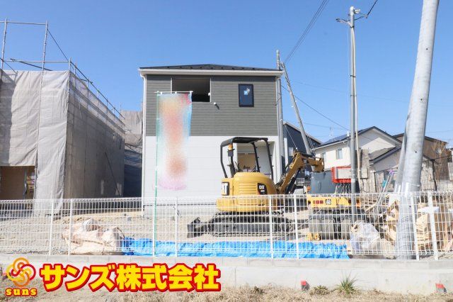 須賀川市和田字立石　　　１号棟　　　須賀川第3小学校、須賀川第３中学区の外観|水路（暗きょう）