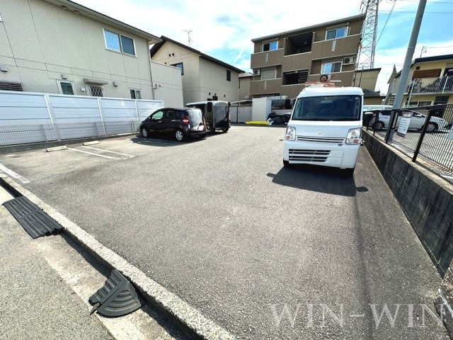 向日葵の駐車場