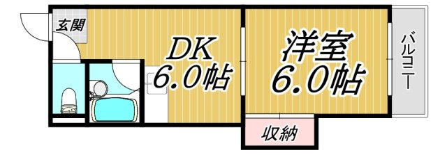 ハイツソレイユの間取り