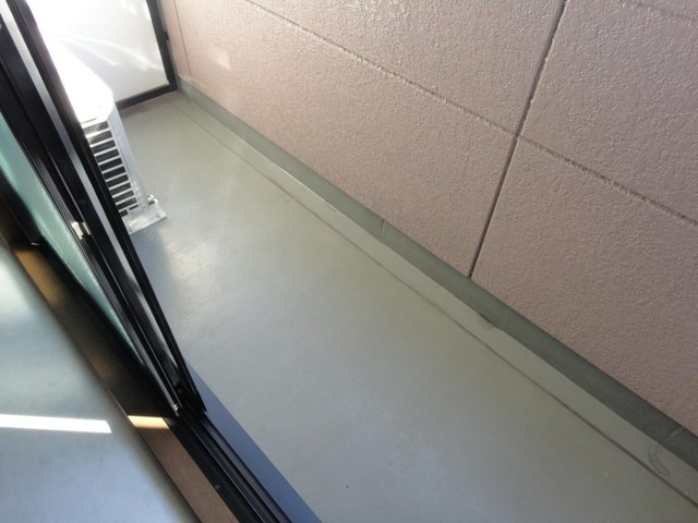 エトワールパレスのバルコニー