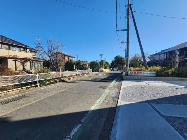アーバンスタイル高崎市矢中町 1号棟の前面道路含む現地写真|現地撮影