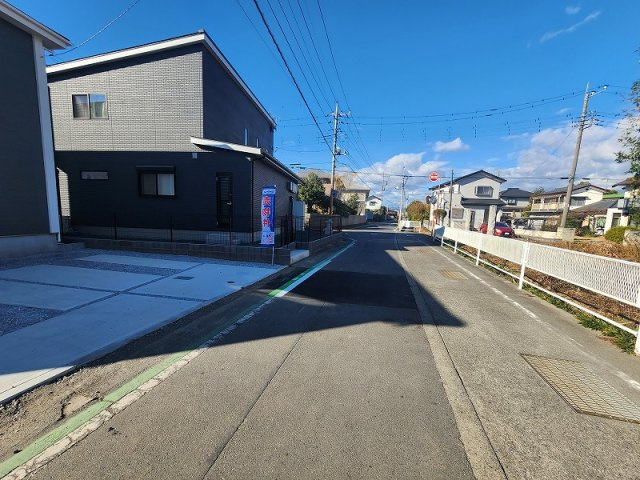 アーバンスタイル高崎市矢中町 1号棟の前面道路含む現地写真|現地撮影