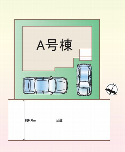 【区画図】 | 【仲介手数料０円】相模原市中央区水郷田名3丁目　新築一戸建て | 相模原市中央区水郷田名3丁目　新築一戸建て