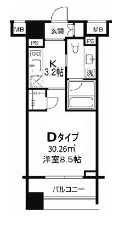 TLRレジデンス両国の間取り