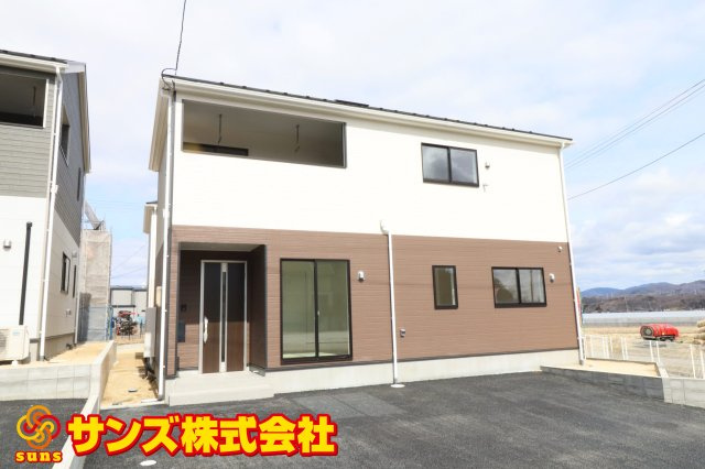 須賀川市和田字立石　　　3号棟　　　須賀川第3小学校、須賀川第３中学区の外観|南西側から見た外観