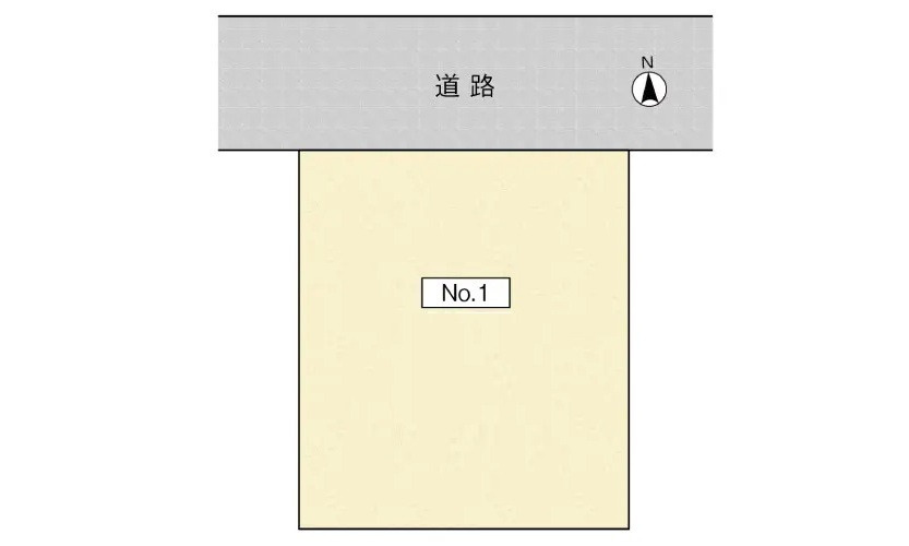 佐伯区美鈴が丘緑３丁目の土地図