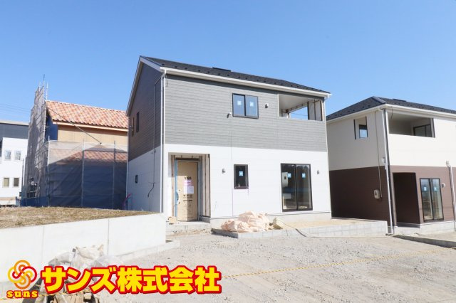 須賀川市和田字立石　　　４号棟　　　須賀川第3小学校、須賀川第３中学区の外観|南西側から見た外観