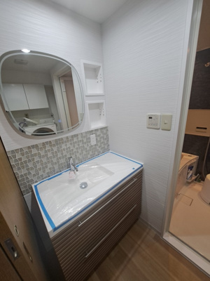 【独立洗面台】 | セザール難波西 仲介手数料無料