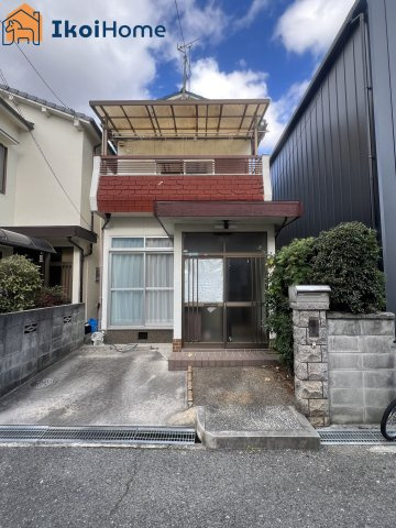 明石市貴崎5丁目　中古戸建の外観|山陽電鉄「林崎松江海岸」駅徒歩7分！お車1台駐車可！小学校徒歩4分で通学便利♪建て替え用地としても◎