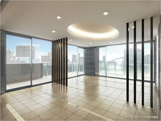 エステムプラザ難波WESTリバークロスのエントランス