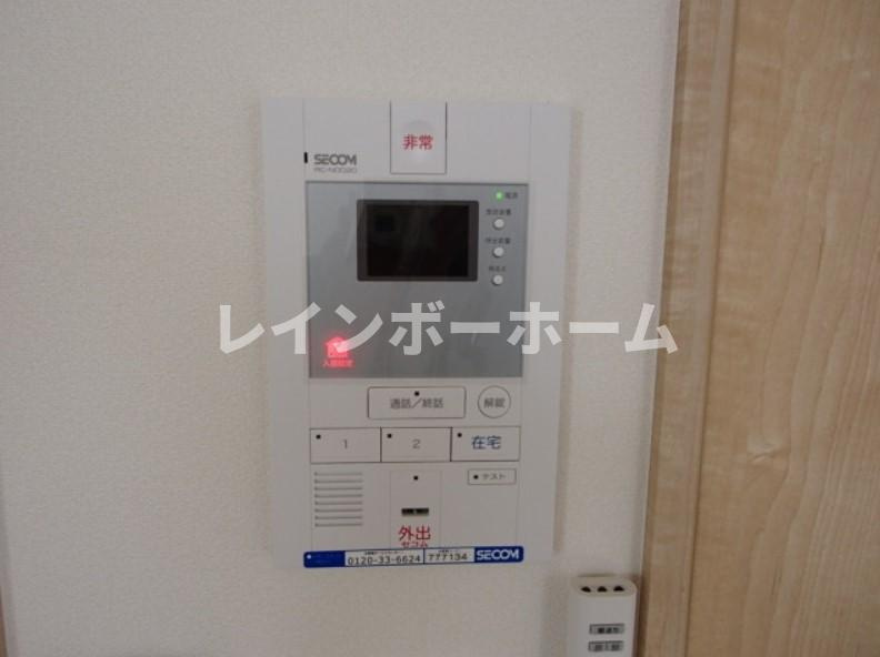 仲介手数料（賃料の1.10ヵ月）の50％OFF対象物件！のセキュリティ