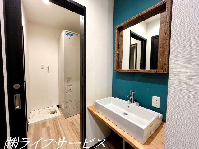 【洗面所】 | 東三国２丁目テラスハウス | 洗面化粧台