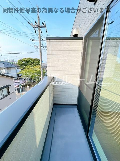 クラウド鳥羽見のバルコニー