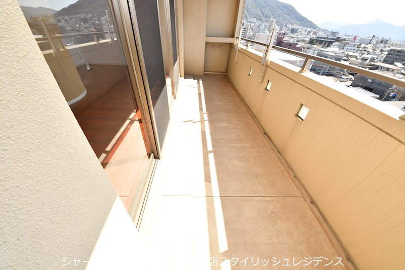 サンシャイン妙見表参道のバルコニー