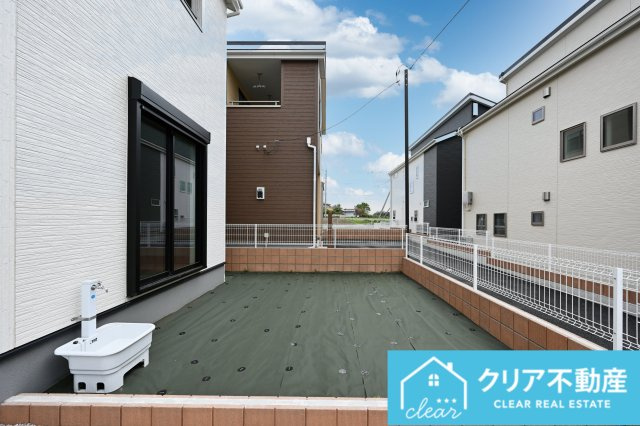 【庭】 | 第３富士見町時沢6号棟 | 防草シート設置済みで人工芝を敷いたり自分好みの素敵なお庭に♪