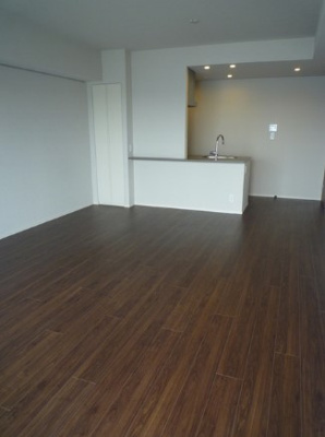 【居間・リビング】 | パークハビオ渋谷本町レジデンス | 15.5帖のきれいなLDK。