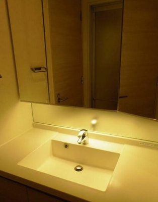 【独立洗面台】 | パークハビオ渋谷本町レジデンス | 嬉しい独立洗面台付き。