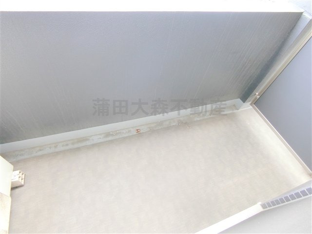 ジーベック平和島のバルコニー|バルコニー