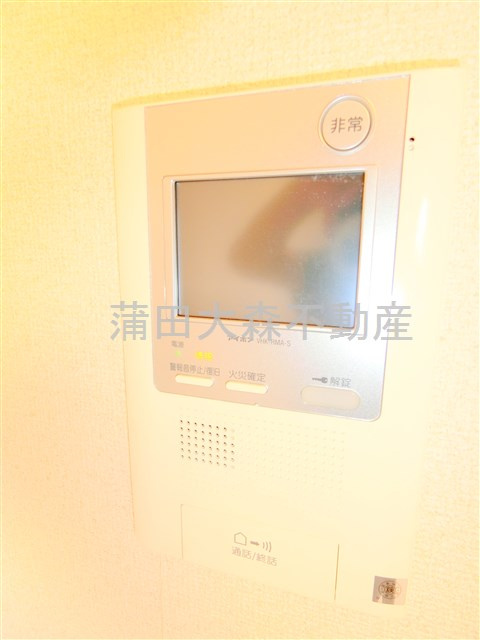 ジーベック平和島の設備|TVモニター付オートロック