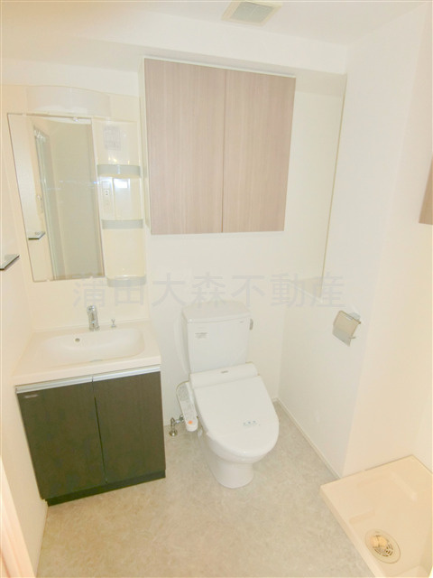 ジーベック平和島の洗面所