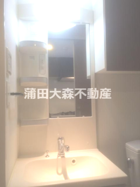 ジーベック平和島の洗面所