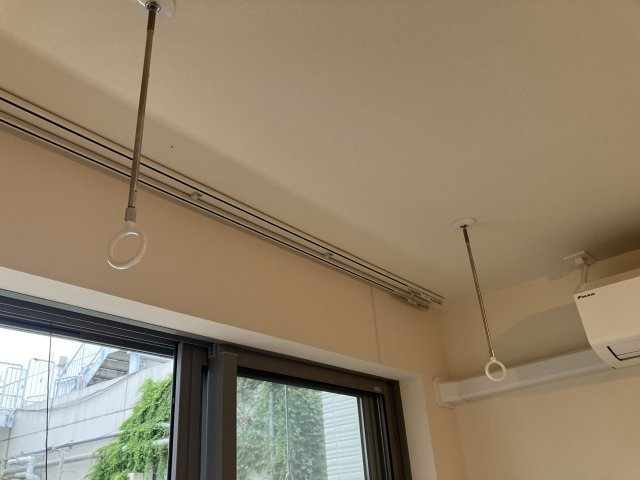 【設備】 | MKS Villa | 室内物物干機も完備、雨の日も安心してお洗濯できます