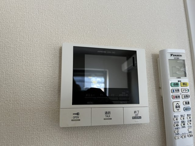 【セキュリティ】 | MKS Villa | モニター付きで安心のインターフォン