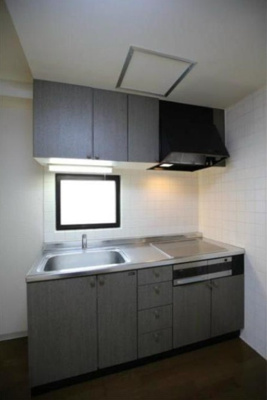 【キッチン】 | クレアパーク野方 | IHグリル付き３口システムキッチン。
