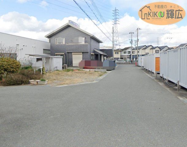 【前面道路含む現地写真】 | 高砂市米田町米田　土地