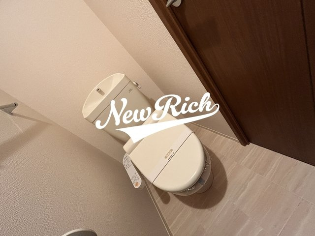 前橋市西片貝町３丁目のアパートのトイレ