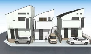 【外観パース】 | 浦安市今川305③