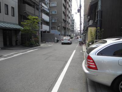 アクアプレイス京都二条城の地図|前面道路