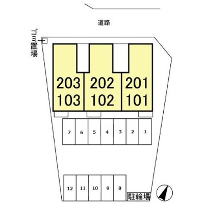 【区画図】 | パルム安又