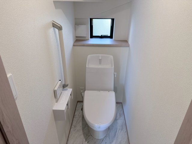 川口市上青木　新築一戸建て　１号棟のトイレ|トイレです