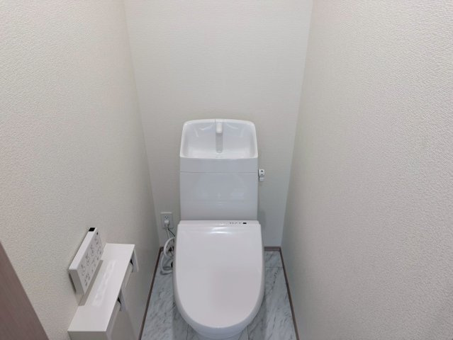 川口市上青木　新築一戸建て　１号棟のトイレ|トイレも気になるポイント