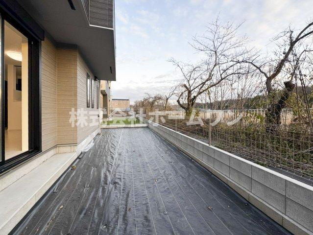 あきる野市野辺　新築戸建の庭|お庭です