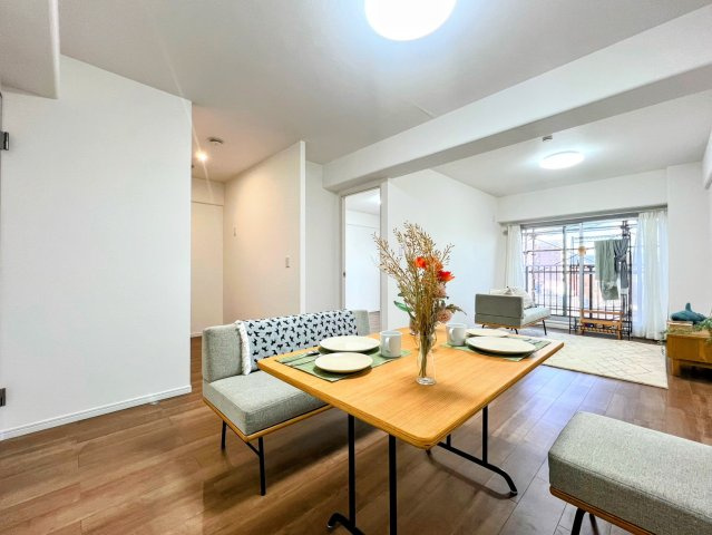 ネオコーポ桃谷のキッチン|LDK