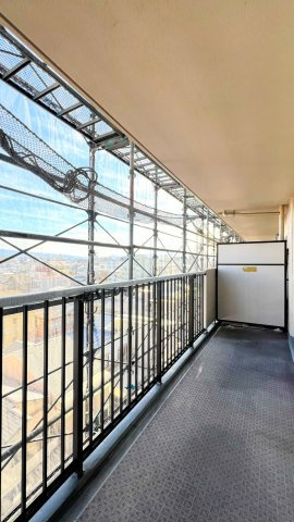 ネオコーポ桃谷のバルコニー|バルコニー