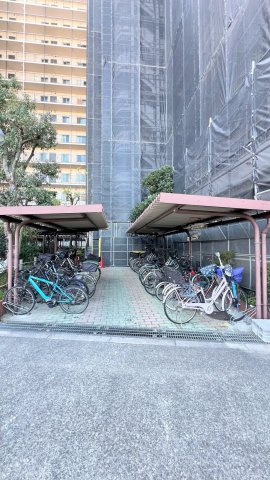 ネオコーポ桃谷の駐輪場|駐輪場