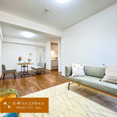 ネオコーポ桃谷の居間・リビング|LDK