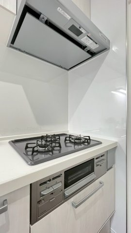 ネオコーポ桃谷のキッチン|ガスコンロ