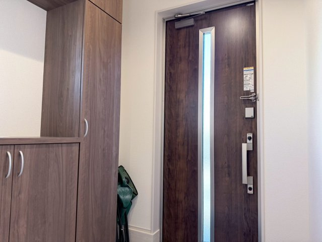 川口市上青木2丁目　新築一戸建て　1号棟の玄関|シンプルで使いやすい玄関です