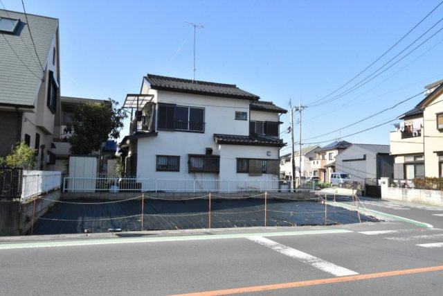 鴻巣市松原１丁目　売地の外観|南東側より