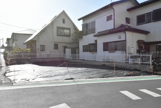 鴻巣市松原１丁目　売地の外観|北東側より