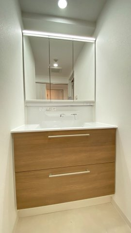 ダイアパレス宝塚クオリテージⅣの独立洗面台|独立洗面台