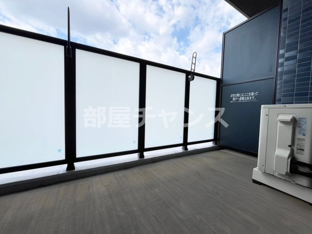 プレサンスNAGOYAシティオのバルコニー