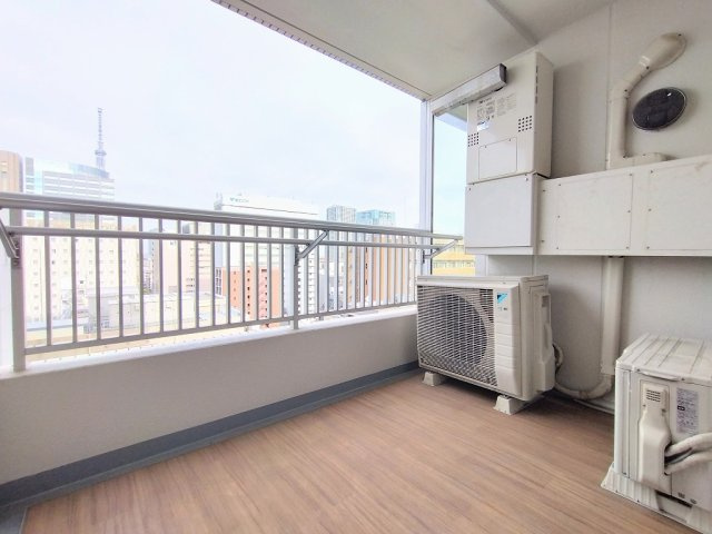 パークタワー錦糸町のバルコニー