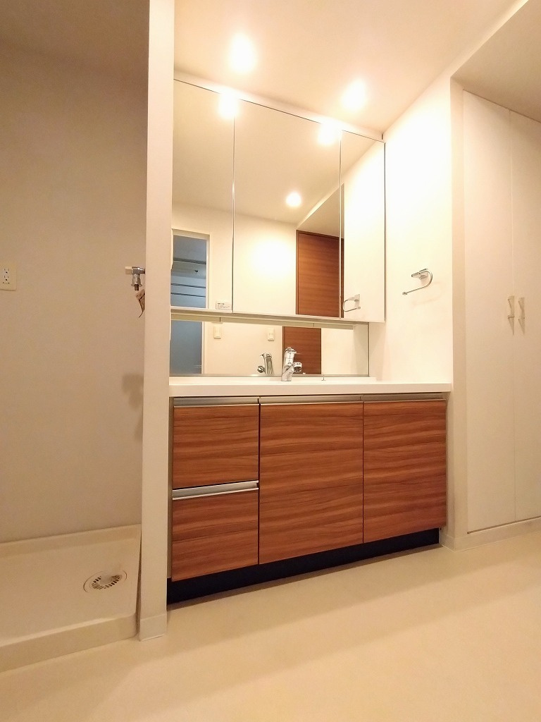 パークタワー錦糸町の独立洗面台