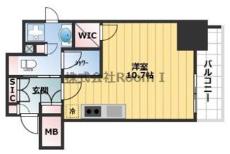 【間取り】 | ザ・パークハビオ谷町六丁目クロス
