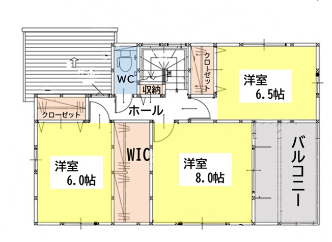 【間取り】 | 北九州市若松区二島5丁目2期 | 【お部屋探しのコツ】物件の検討と一緒に銀行の事前審査を行ってください。お申込みが被った際やお値引き交渉に有利になります(*^-^*)